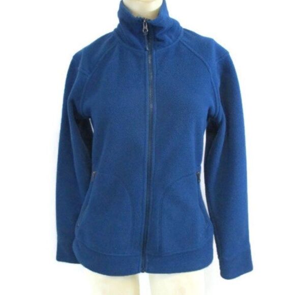 REI Teal Fleece zip front Jacket XS - Picture 1 of 4